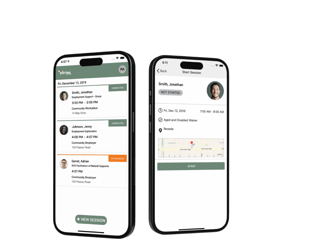 Vertex EVV Manager Hero