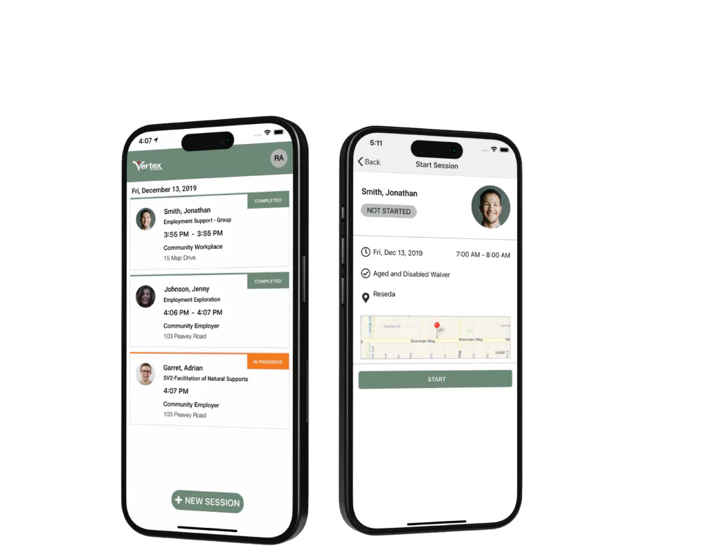 Vertex EVV Manager Hero