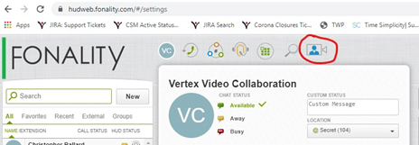 Fonality HUD Web/Zoom Meetings | Vertex Systems