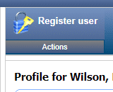 register user