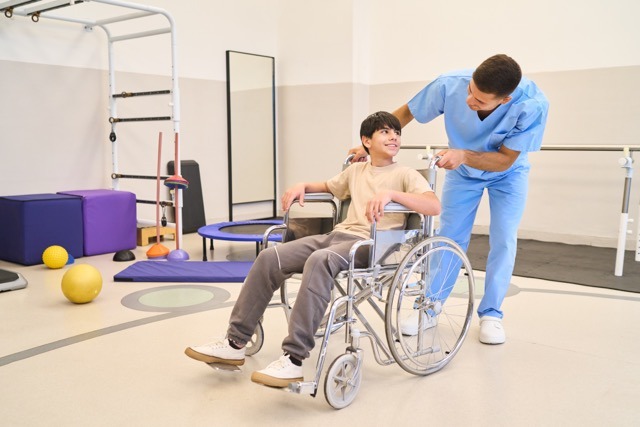 Rehabilitation facility staff using purpose-built IDD vocational time tracking and Medicaid billing software showing 14c compliance and commensurate wage calculation dashboard