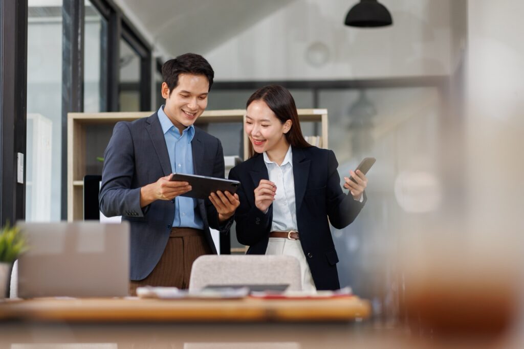 billing coordinator and case manager comparing their workday with integrated IDD agency software